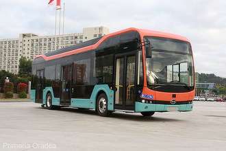 Oradea și-a luat autobuze electrice BYD - VIDEO