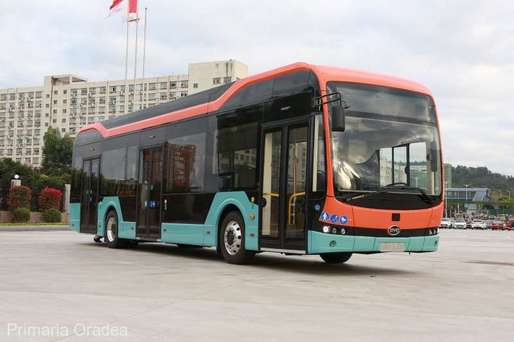 Oradea și-a luat autobuze electrice BYD - VIDEO