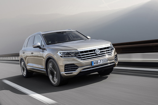 Final de drum pentru Volkswagen Touareg