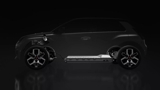 FOTO Secretul lui Renault 5: componente de la Duster, Captur și Clio, care se vor regăsi și pe Sandero electric