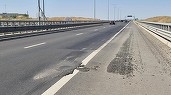 Un tronson din autostrada de Centură a Bucureștiului s-a deteriorat la un an de la inaugurare
