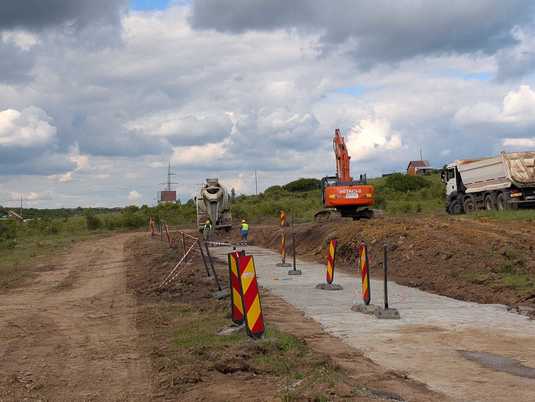 VIDEO Erbașu a realizat un sfert din tronsonul abandonat de Bechtel și neatins 12 ani