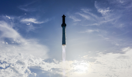 Test reușit pentru Starship. După o serie neagră de eșecuri, mega-racheta lui Elon Musk marchează o revenire de succes