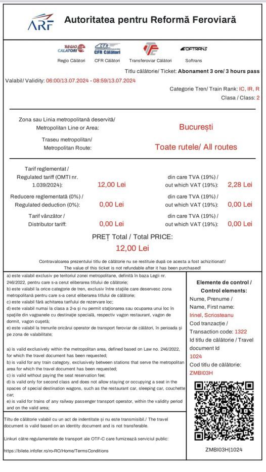 Start pentru trenul metropolitan al capitalei FOTO