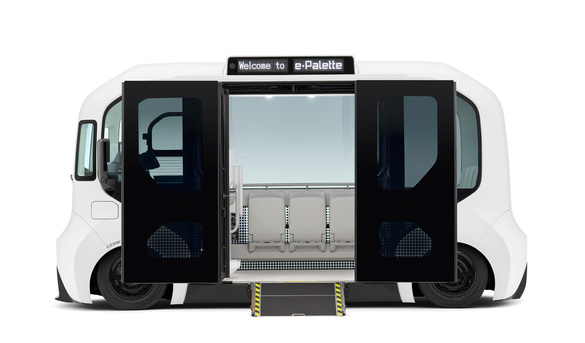 FOTO Toyota deschide comenzile pentru modelul electric autonom e-Palette
