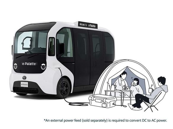FOTO Toyota deschide comenzile pentru modelul electric autonom e-Palette