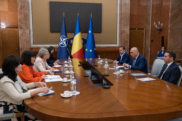 FOTO Bolojan a discutat cu BERD soarta Portului Giurgiulești din Republica Moldova, pe care statul român vrea să-l cumpere, dar Fondul Proprietatea contestă achiziția