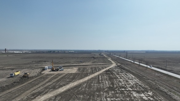 Turcii avansează la ultimul lot al Autostrăzii Moldovei VIDEO&FOTO