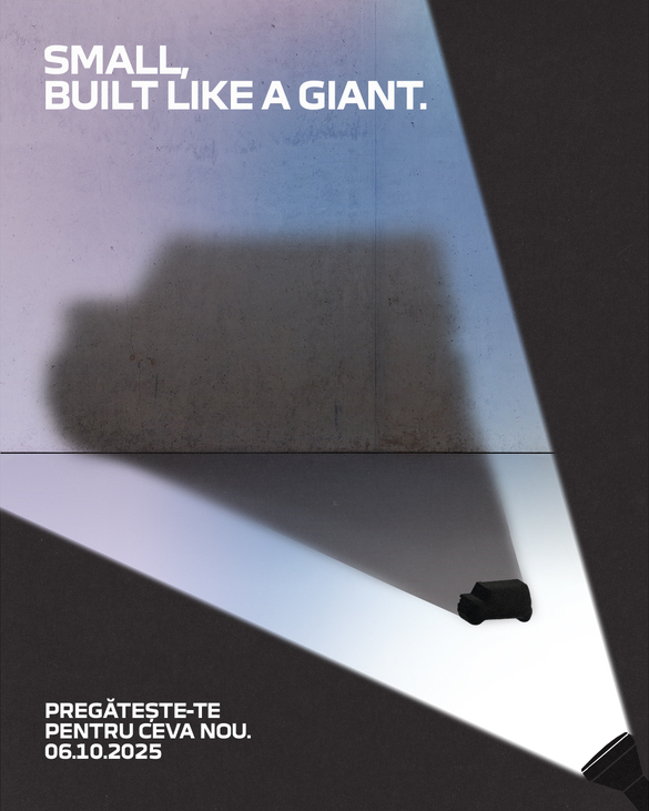 ULTIMA ORĂ FOTO Dacia pregătește o mare surpriză peste doar câteva zile. „Small, built like a giant!”