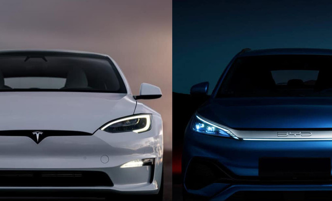 BYD a depășit Tesla la nivel global chiar în luna în care a înregistrat scăderi ale vânzărilor iar americanii au crescut