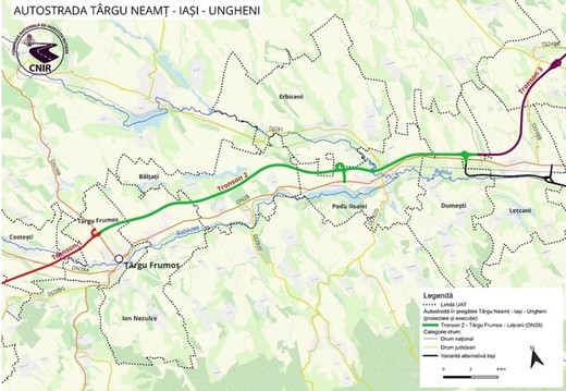 O companie indiană a făcut contestație pentru lotul Lețcani-Iași din Autostrada A8