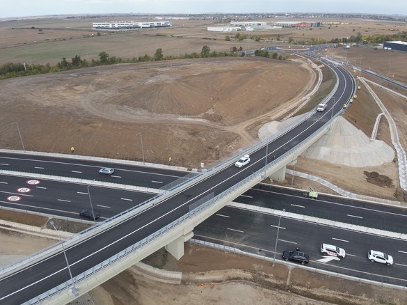 Un nou tronson de drum spre autostradă va fi deschis astăzi FOTO
