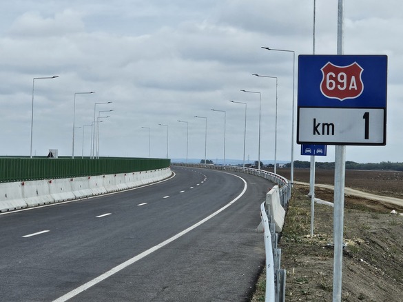 Un nou tronson de drum spre autostradă a fost deschis VIDEO