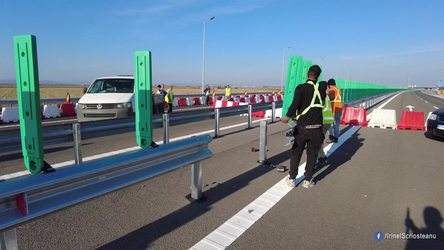 Nod rutier care va fi deschis în câteva zile VIDEO&FOTO