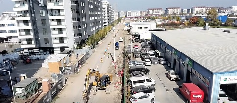 Mobilizare generală în sectorul 6 al capitalei pentru un nou drum important VIDEO