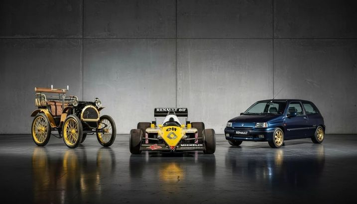FOTO Renault face curat în colecția de mașini: 100 de mașini istorice și din motorsport, scoase la licitație pentru public