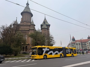 Revoluție verde în Timișoara. Bozankaya livrează noi troleibuze electrice FOTO