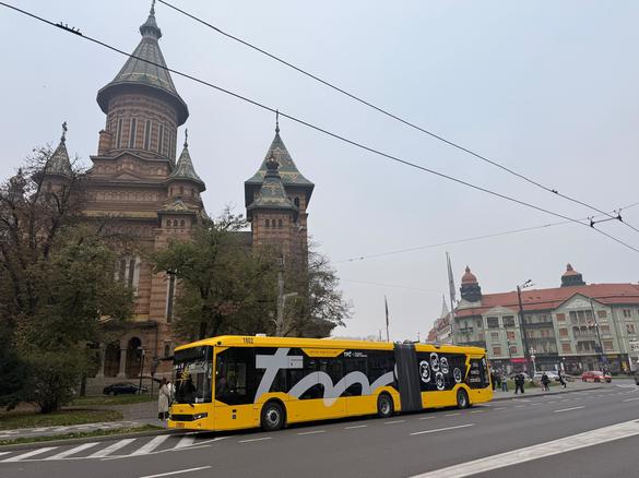 Revoluție verde în Timișoara. Bozankaya livrează noi troleibuze electrice FOTO