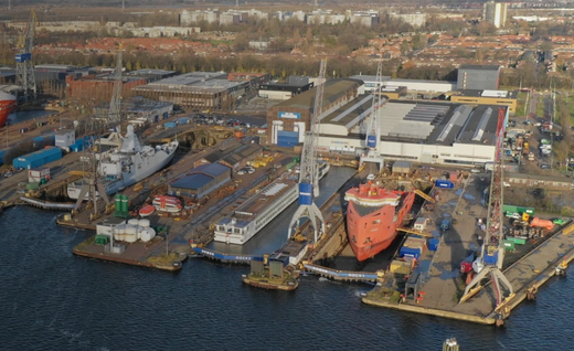 VIDEO Cu 2 șantiere navale în România, gigantul olandez Damen e acuzat de încălcarea sancțiunilor anti-Rusia, corupție și spălare de bani. A început procesul