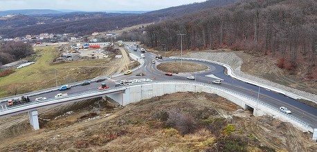 Chinezii au deschis primul drum construit de ei în România VIDEO