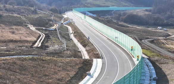 Chinezii au deschis primul drum construit de ei în România VIDEO