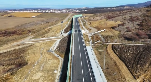 Chinezii au deschis primul drum construit de ei în România VIDEO