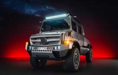 Mercedes lansează un concept de lux al faimosului Unimog FOTO