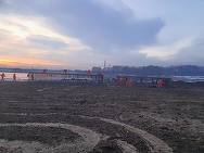 Muncitorii lui Umbrărescu, în weekend la lucru pe Lacul Cernica VIDEO
