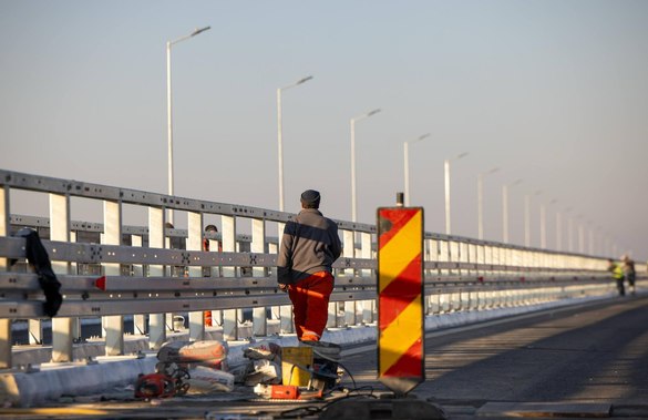 Tronson de autostradă, închis deja în România la scurt timp după deschidere. Accident la câteva minute după deschiderea drumului