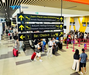 Creștere semnificativă a numărului de pasageri pe Aeroportul Internațional Brașov