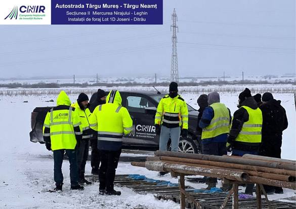 Start la un nou tronson al Autostrăzii Unirii FOTO
