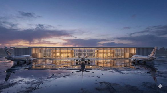 Nou aeroport pregătit în România FOTO