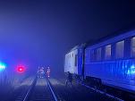 Incendiu într-un tren cu 200 de pasageri, lângă Vaslui FOTO