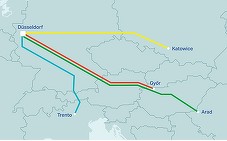 Prima rută între România și Germania pentru transportul camioanelor pe calea ferată este operațională