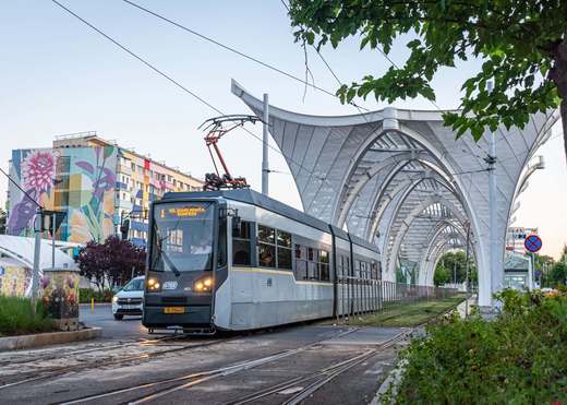 Tramvaie modernizate lansate în capitală VIDEO&FOTO