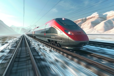 Tren cu viteză de 200 km/h, lansat de compania care livrează și României FOTO