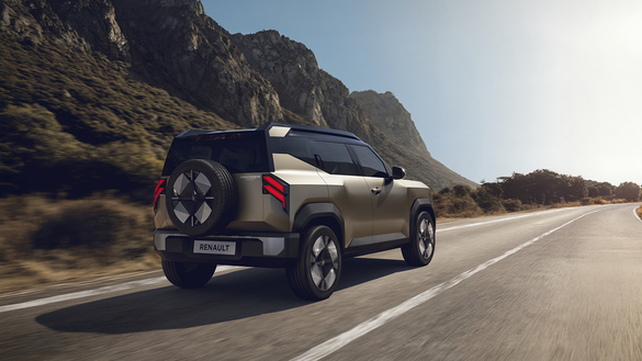 FOTO Renault a dezvăluit SUV-ul Bridger Concept, cu propulsie multi-energie - Corespondență din Paris 
