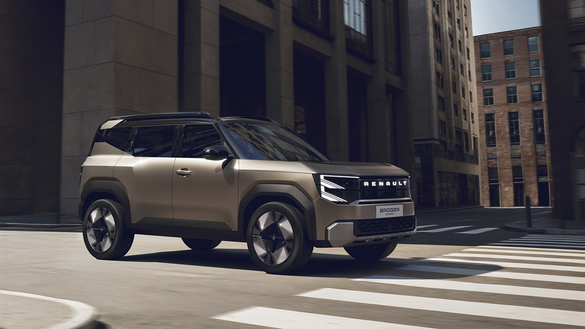 FOTO Renault a dezvăluit SUV-ul Bridger Concept, cu propulsie multi-energie - Corespondență din Paris 