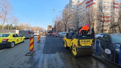 Restricții de circulație în weekend pentru lucrări la pasajul Aparătorii Patriei. Prețul carburanților începe să scumpească construcția care ar trebui finalizată anul acesta