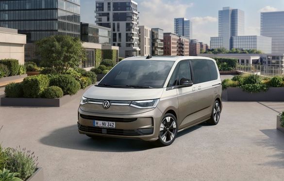 VW a dezvăluit prima imagine cu Volkswagen Multivan facelift FOTO