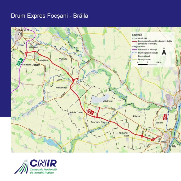 FOTO Umbrărescu - Start la două dintre cele mai dificile loturi de autostradă construite în România, supravegheat de ingineri slovaci și români 