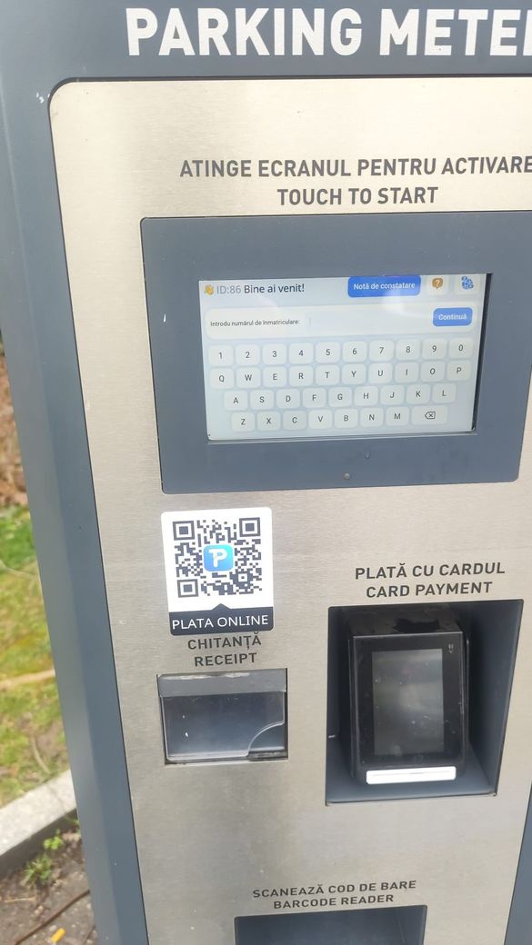 FOTO Atenție la codurile QR de pe unele parcometre: Sunt false, avertizează Primăria București