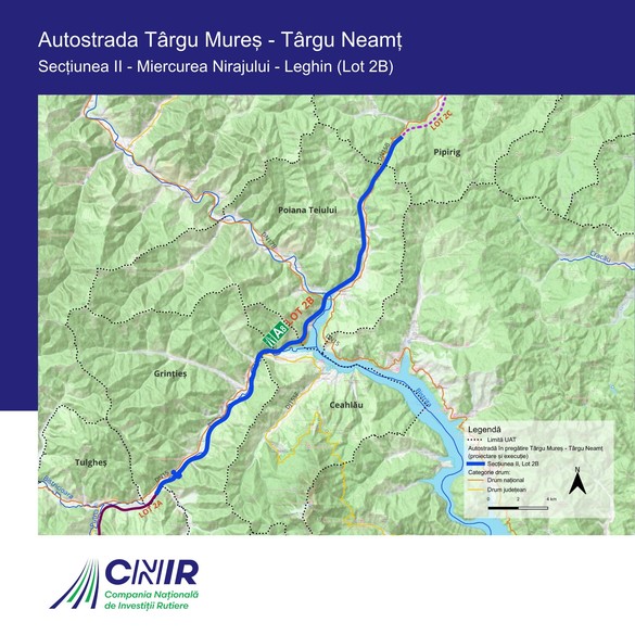 VIDEO Cel mai dificil lot al Autostrăzii Unirii, Grințieș-Pipirig, are contract de supervizare semnat