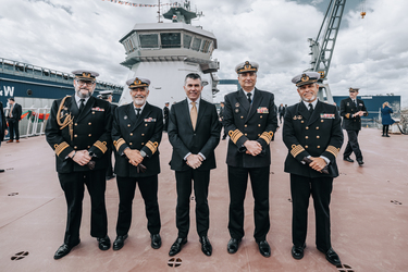 Damen Galați lansează o navă pentru marina portugheză FOTO