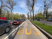 Primăria Capitalei a dat liber la autobuze între Arcul de Triumf și Piața Presei 