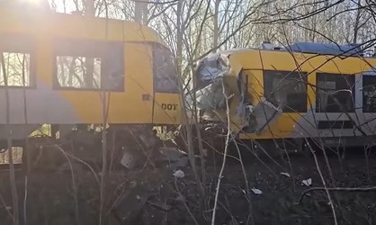 Doi români au fost implicați în accidentul feroviar din Danemarca VIDEO