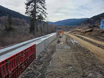 FOTO&VIDEO Drumul „Valea Doftanei”, variantă la Valea Prahovei: Lucrările avansează pe ambele tronsoane