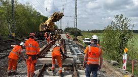 FOTO Companie românească, chemată în Germania pentru o modernizare majoră a căii ferate.  Bawi Construction tocmai a fost achiziționată de Strabag