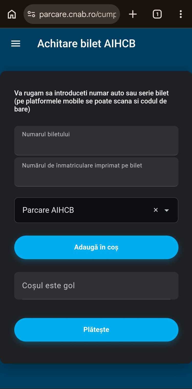 FOTO Schimbare la Aeroportul Otopeni - Plata parcării se poate face și online