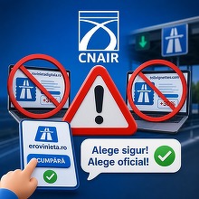 Avertisment CNAIR: Atenție la portalurile de unde cumpărați rovinieta!